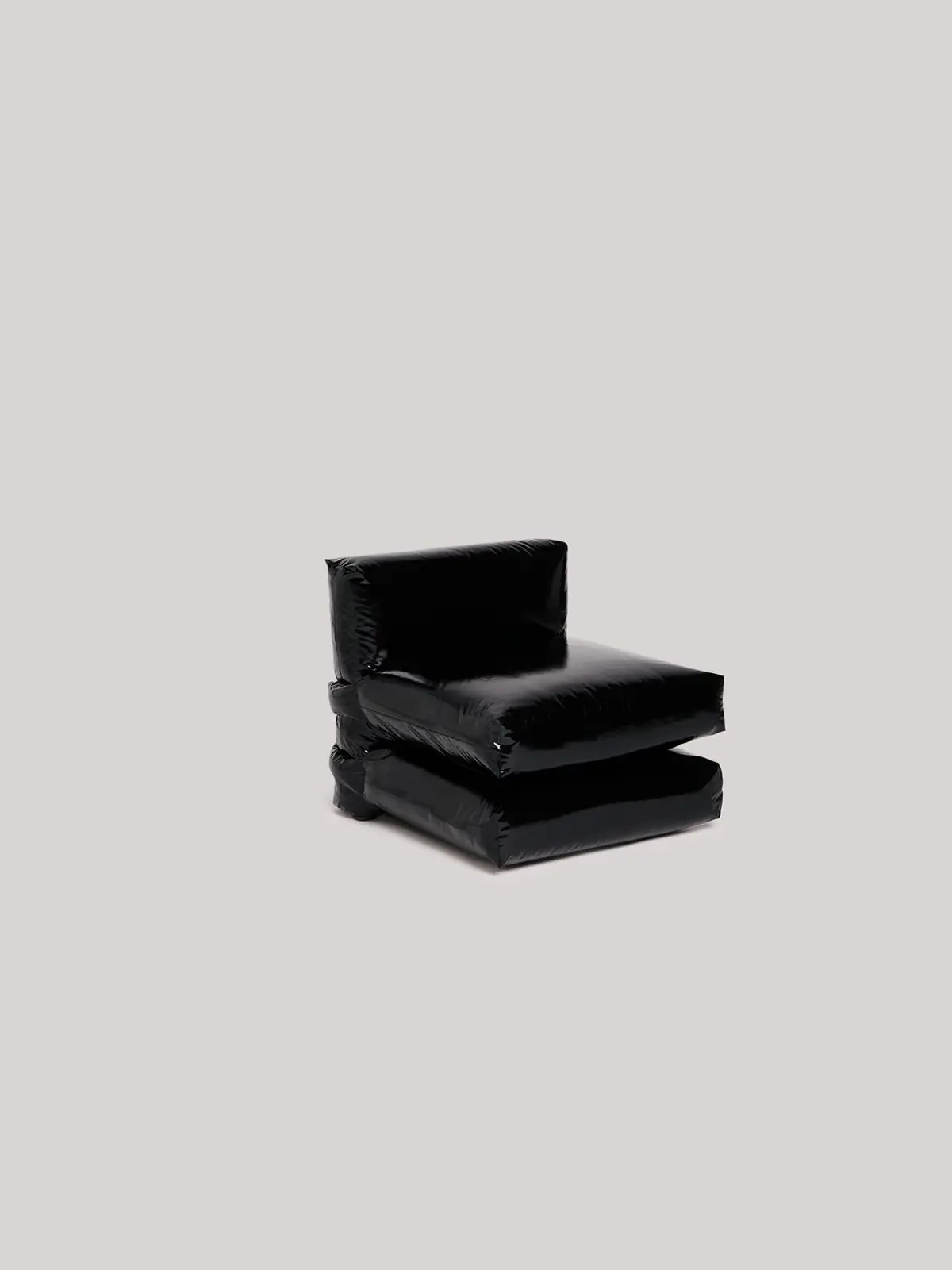 KASSL EDITIONS Furniture 1 Seater Lacquer Black Lacquer Black Lacquer Black F