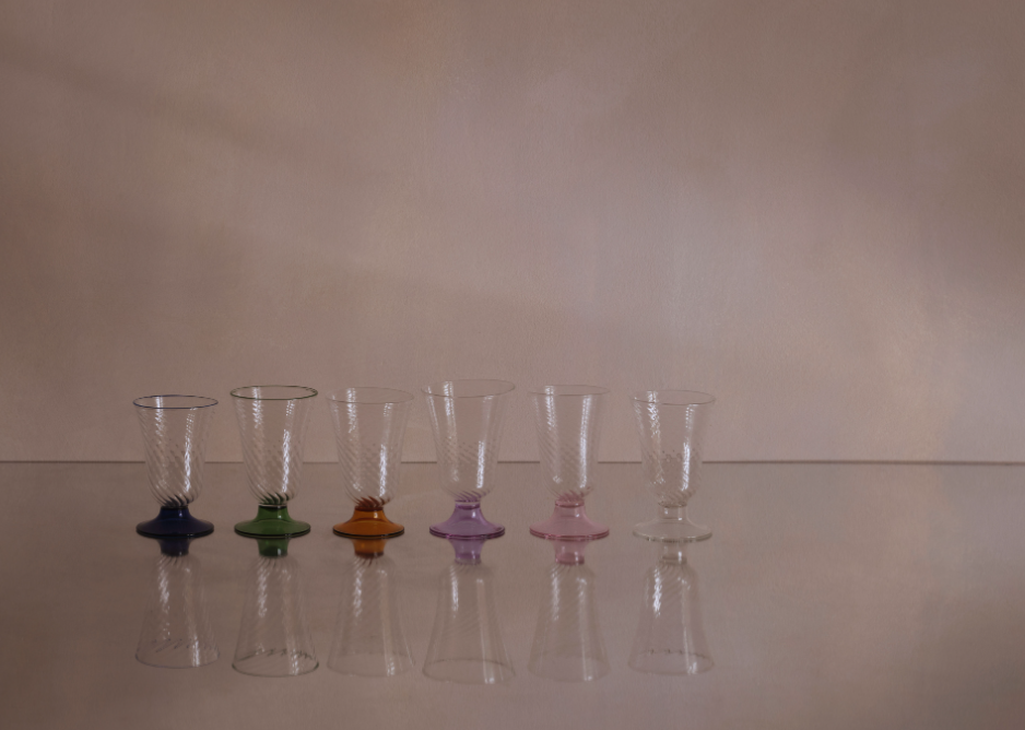 Fiona Leahy Mixed Glassware